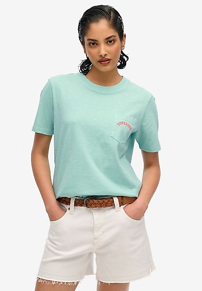 Superdry T-Shirt "ESSENTIAL LOGO GD POCKET TEE" günstig online kaufen