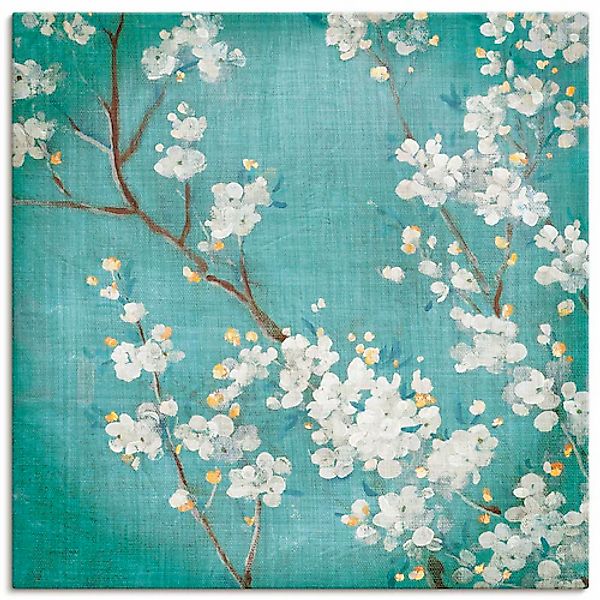 Artland Wandbild »Weiße Kirschblüten II« 1 Stk. tlg. als Leinwandbild, Post günstig online kaufen