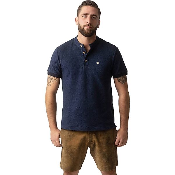 Bavarian Caps Poloshirt Edelweiß Feinstrick Edelweiß günstig online kaufen