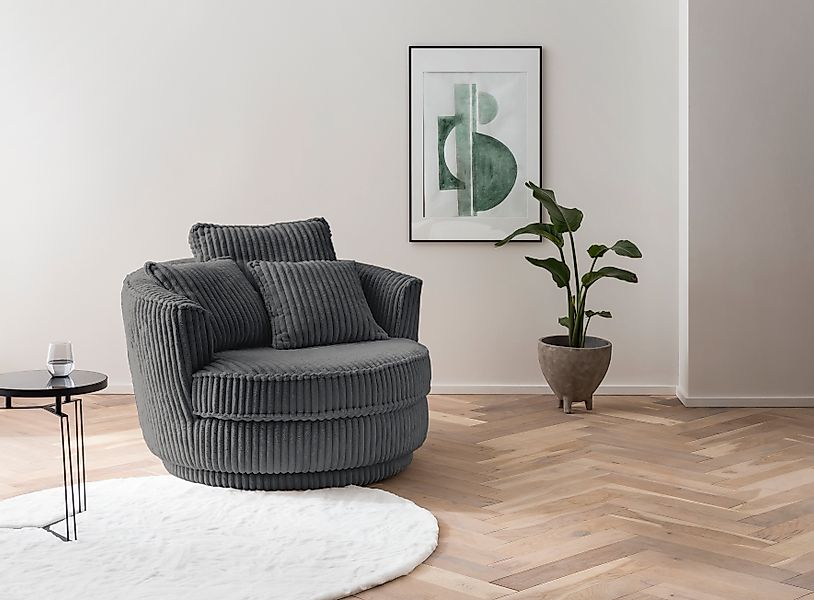 Home affaire Drehsessel »MAISIE, Love Seat XXL, Lese-Sessel BIG-« Sessel in günstig online kaufen