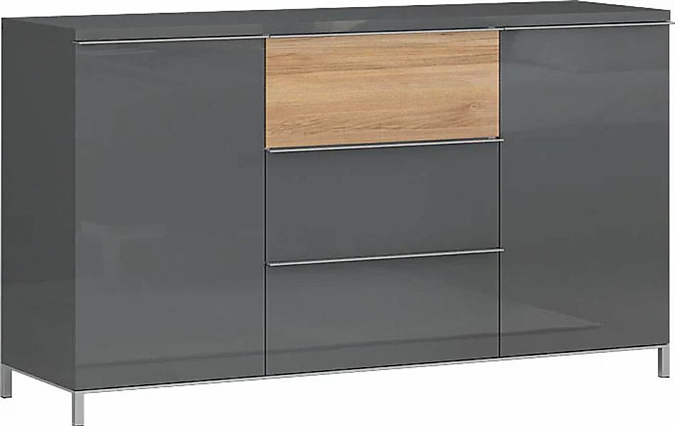Places of Style Kombikommode "Onyx, Sideboard mit 3 Schubladen, hochwertige günstig online kaufen