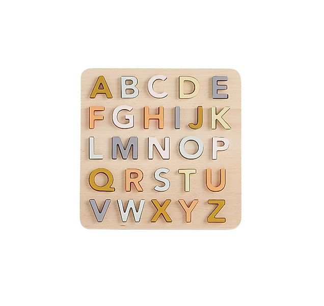 Kids Concept Rahmenpuzzle Rahmenpuzzle ABC, 26 Puzzleteile günstig online kaufen