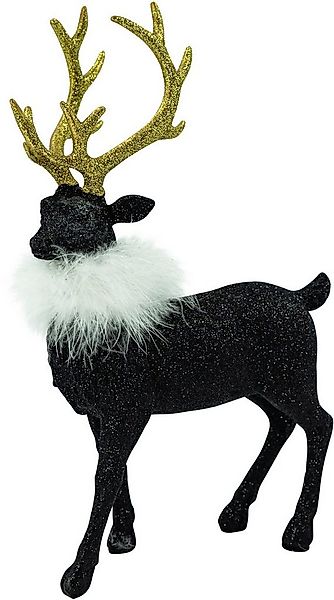 NOOR LIVING Weihnachtsfigur Weihnachtsdeko (1 St), Rentier aus Polyresin günstig online kaufen