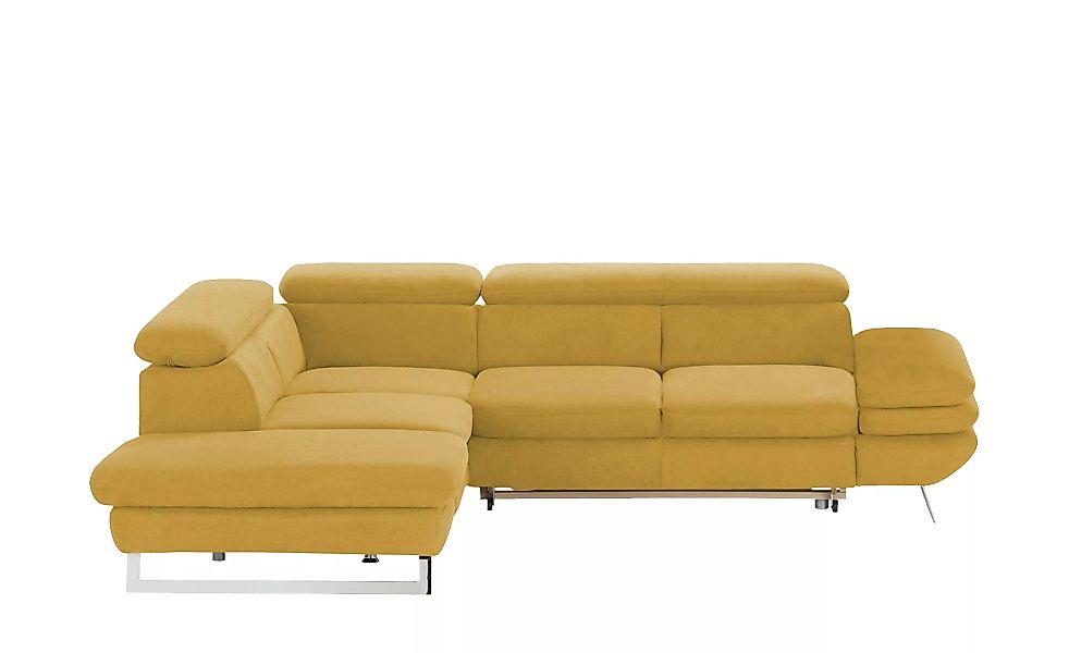 uno Ecksofa - gelb - 74 cm - Polstermöbel > Sofas > Ecksofas - Möbel Kraft günstig online kaufen