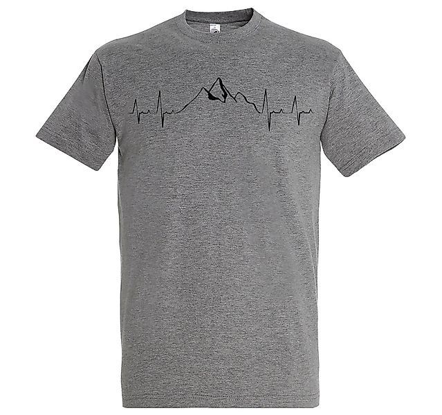 Youth Designz T-Shirt Heartbeat Mountain Herren günstig online kaufen