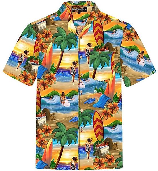 Hawaiihemdshop.de Hawaiihemd Hawaii Hemd Herren Baumwolle Kurzarm Hawaiihem günstig online kaufen