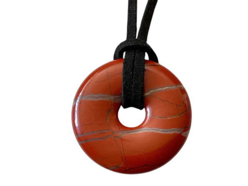 Steinfixx® Lange Kette echter Edelsteindonut 30 günstig online kaufen