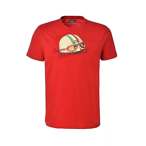 Kappa Movimento Kurzärmeliges T-shirt 2XL Red günstig online kaufen