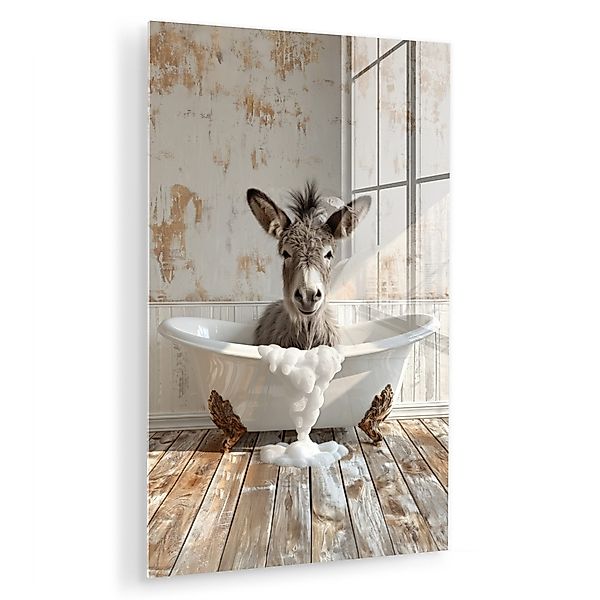 MuchoWow Acrylglasbild Esel - Tiere - günstig online kaufen