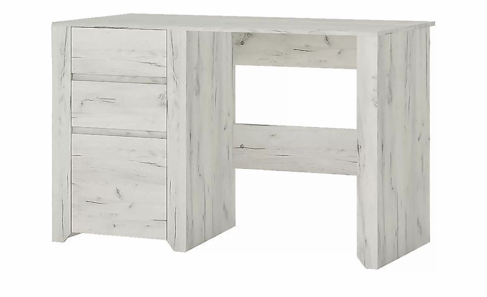 Schreibtisch  Aich ¦ weiß ¦ Maße (cm): B: 119 H: 76 T: 60.0 Tische > Schrei günstig online kaufen
