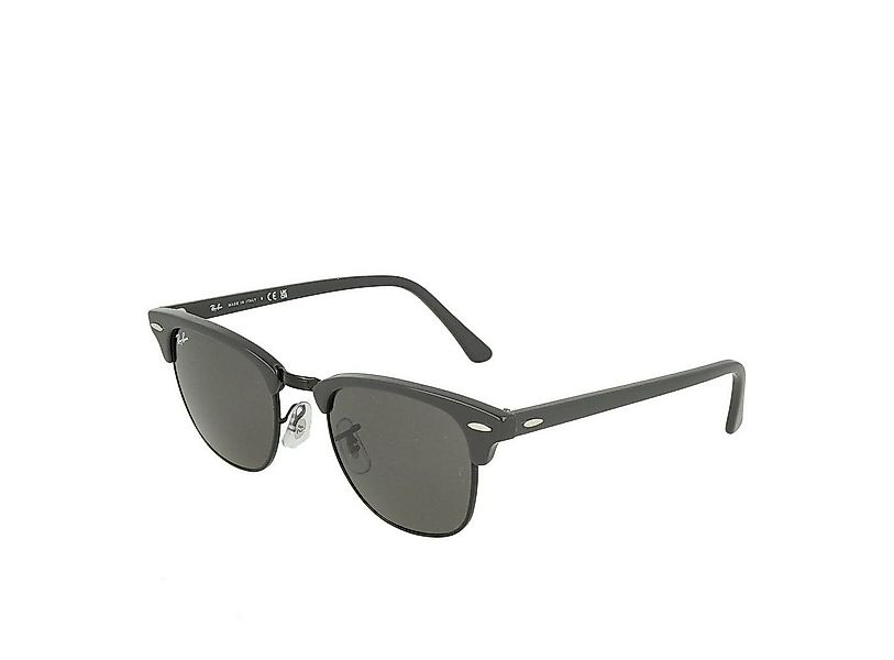 Ray-Ban Sonnenbrille Ray-Ban Clubmaster RB3016 1367B1 49 Grey On Black Dark günstig online kaufen