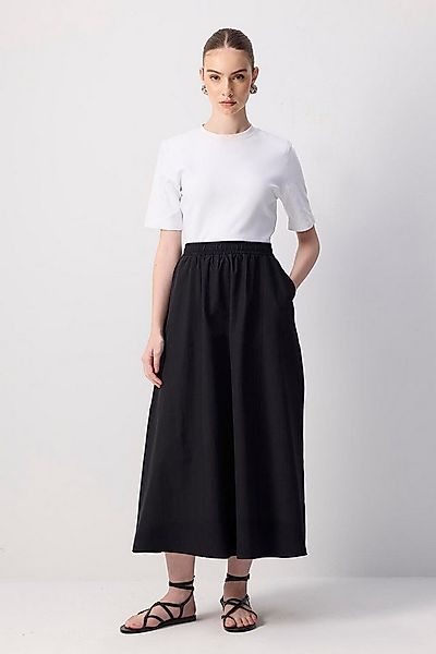 touche prive Faltenrock GEWEBTER ROCK MIT ELASTISCHER TAILLE günstig online kaufen