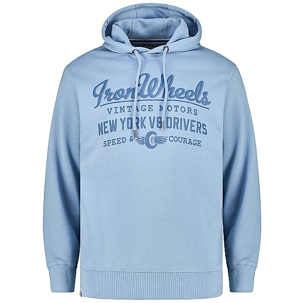 Redfield Sweatshirt mit Print Farbe hellblau Größe: 7XL günstig online kaufen