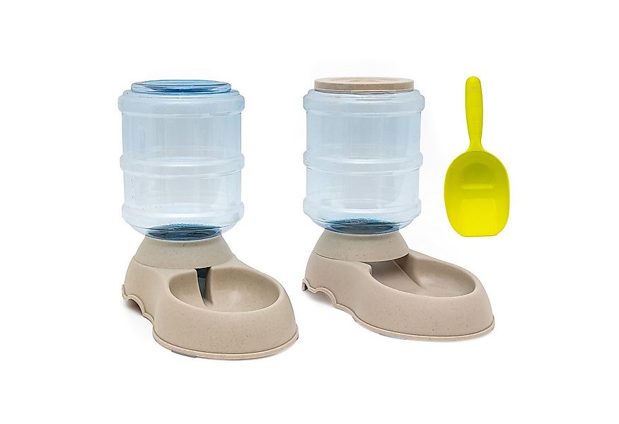 Intirilife Futterspender, Futterstation und Wasserspender Kunststoff Schauf günstig online kaufen