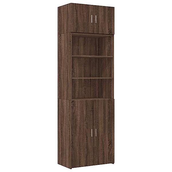 vidaXL Schrankmodule Hochschrank Eichen-Optik 70x42,5x225 cm Holzwerkstoff günstig online kaufen