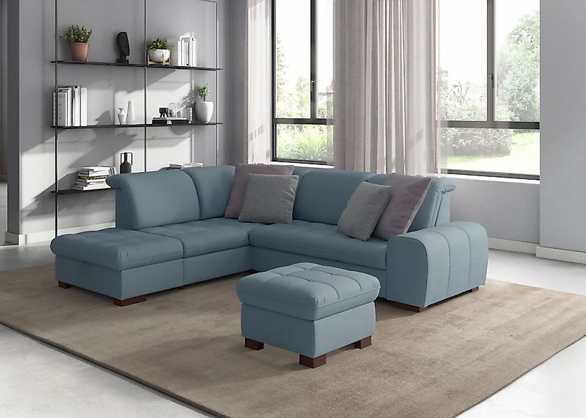 sit&more Ecksofa "Luxor L-Form" wahlweise mit Bettfunktion, Stauraum und Ko günstig online kaufen
