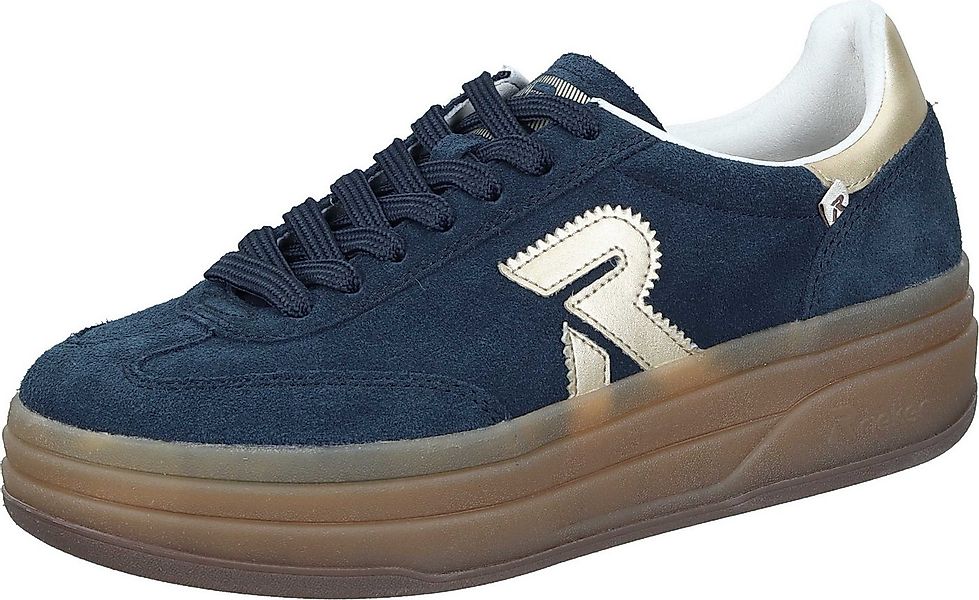 Rieker Schnürer Sneaker aus echtem Leder günstig online kaufen