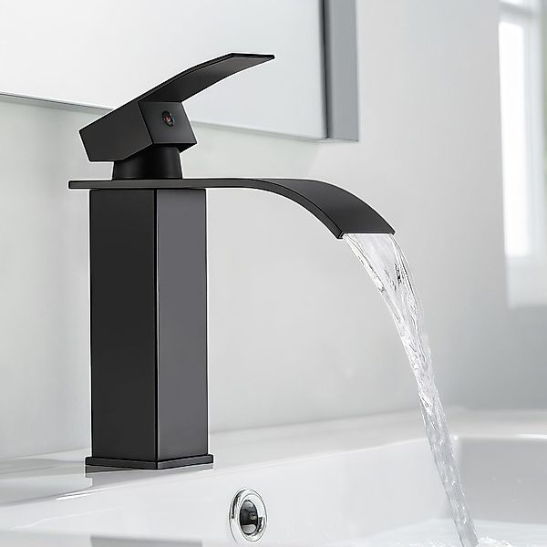 Eumaty Waschtischarmatur Wasserhahn Bad, Wasserfall Wenig günstig online kaufen