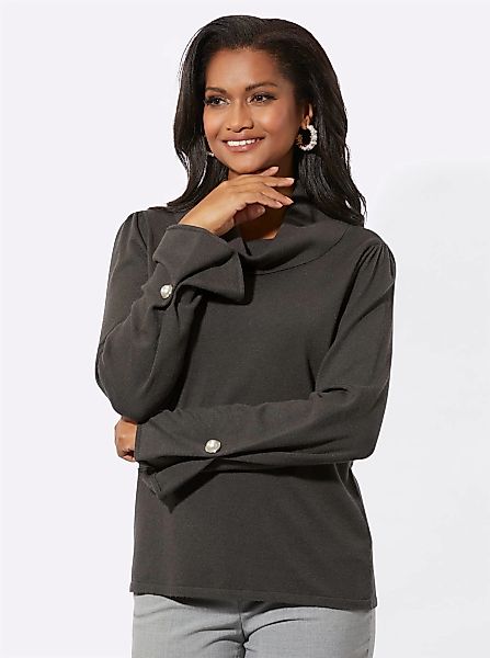 Lady Rollkragenpullover "Langarm-Pullover" günstig online kaufen