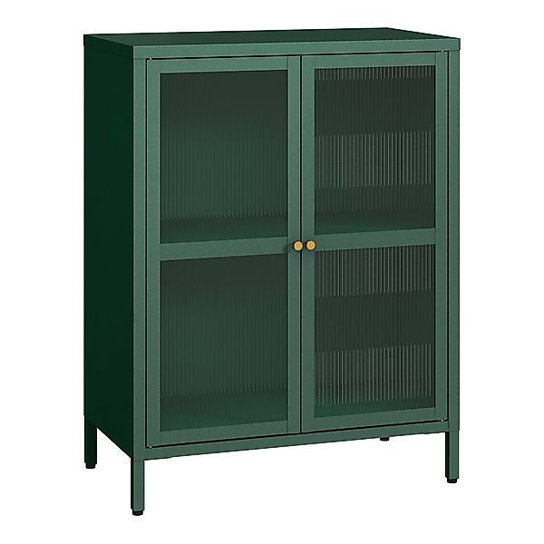 en.casa Sideboard, »Säkylä« Stahl mit 2 günstig online kaufen
