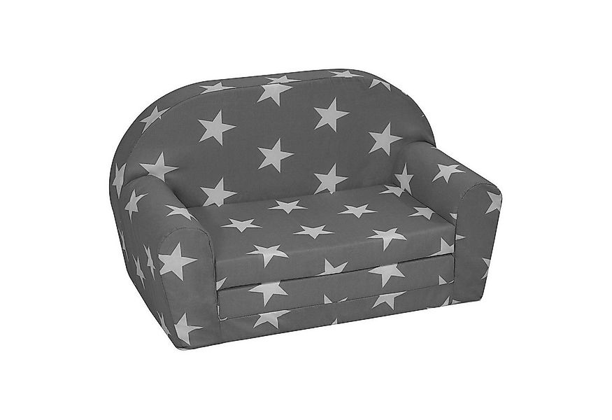 Sun Garden Kindersofa LUCY, Grau, Weiß, Baumwolle, Polyester, ausziehbar, B günstig online kaufen