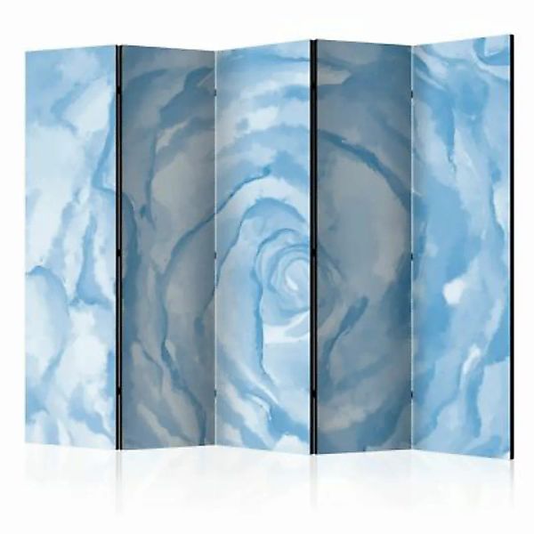 artgeist Paravent rose (blue) II [Room Dividers] blau-kombi Gr. 225 x 172 günstig online kaufen