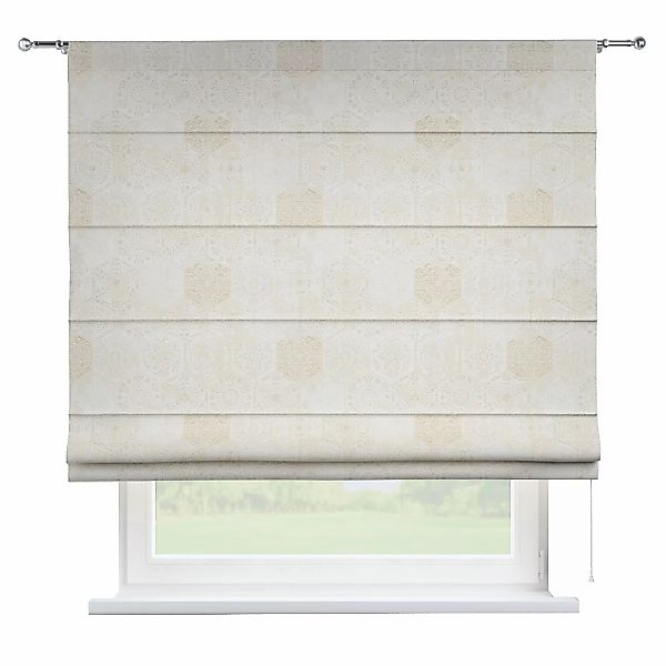 Dekoria Raffrollo Torino, grau-beige, 130 x 170 cm günstig online kaufen