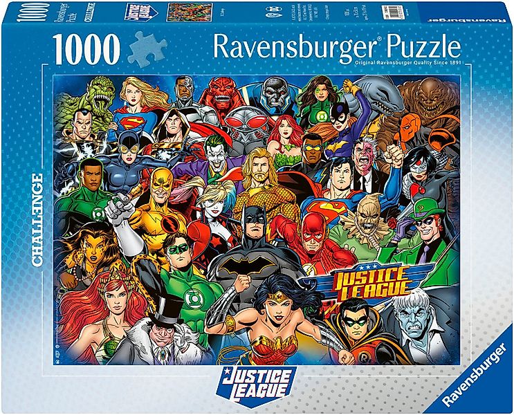 Ravensburger Puzzle Challenge, DC Comics, 1000 günstig online kaufen