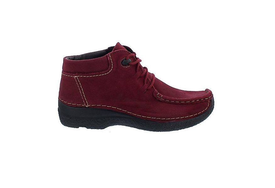 WOLKY Wolky Seamy Moc Bootie, Antique nubuck, Oxblood 0625311-530 Schnürsti günstig online kaufen