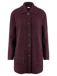 Long-Strickjacke include lila günstig online kaufen