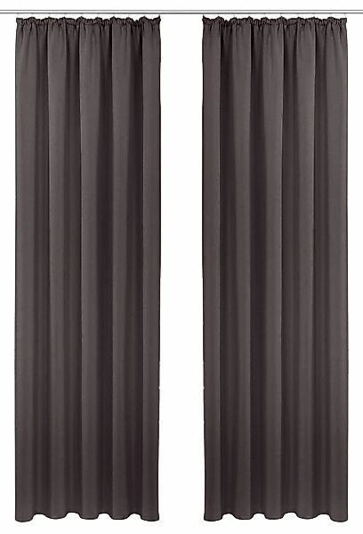 my home Gardine "SOLA" Kräuselband 1 Stk. tlg. Breite:130 cm, 1 Schal, einf günstig online kaufen