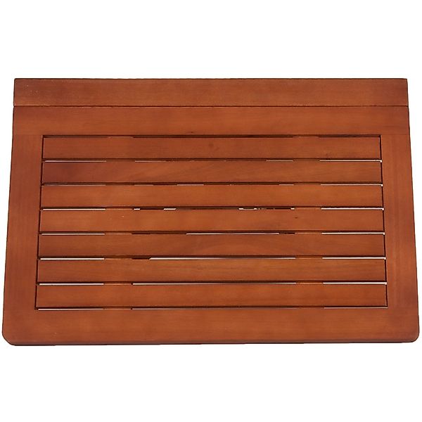 Garden Pleasure Klapptisch STANFORD Rechteckig Holz Dunkelbraun 60 cm x 40 günstig online kaufen