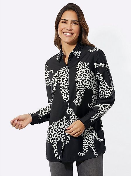 Sieh an! Klassische Bluse Longbluse Langarm günstig online kaufen