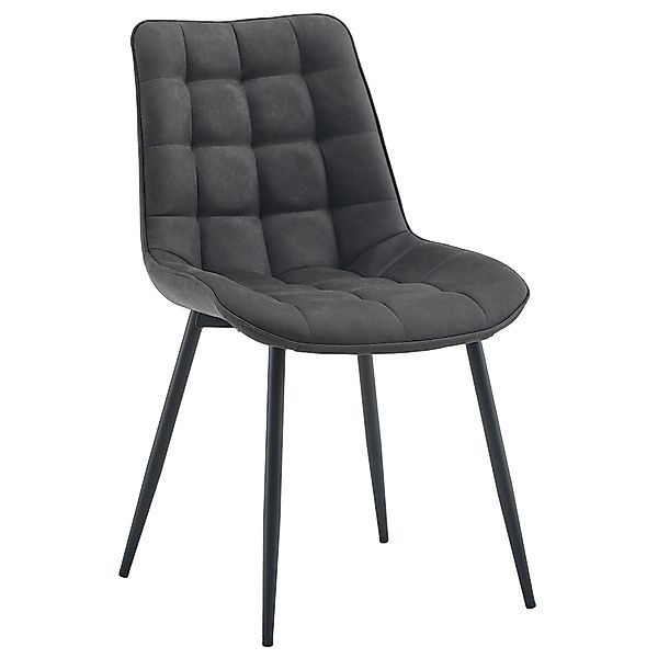 riess-ambiente Esszimmerstuhl ROADSTAR grau / schwarz günstig online kaufen