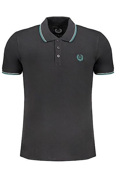 GIAN MARCO VENTURI Poloshirt Elegantes Schwarzes Herren-Poloshirt mit günstig online kaufen
