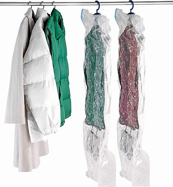 WENKO Kleidersack "Vakuum Größe L & XL", (Set, 2 St.), Vakuumbeutel für Kle günstig online kaufen