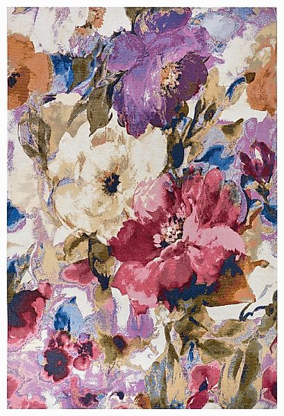 HANSE Home Teppich »Atika«, rechteckig, 5 mm Höhe, Floral, Kurzflor, pflege günstig online kaufen
