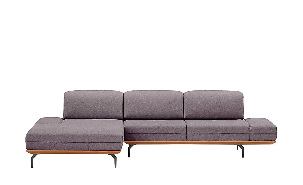 hülsta Sofa Ecksofa  HS 420 - lila/violett - 313 cm - 170 cm - Polstermöbel günstig online kaufen