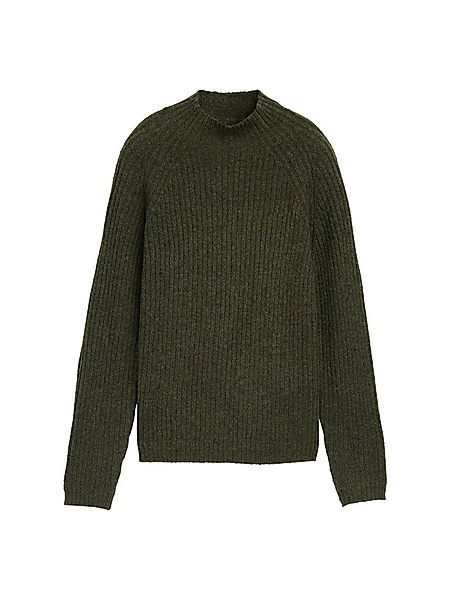 TOM TAILOR Rundhalspullover Pullover aus Rippstrick günstig online kaufen