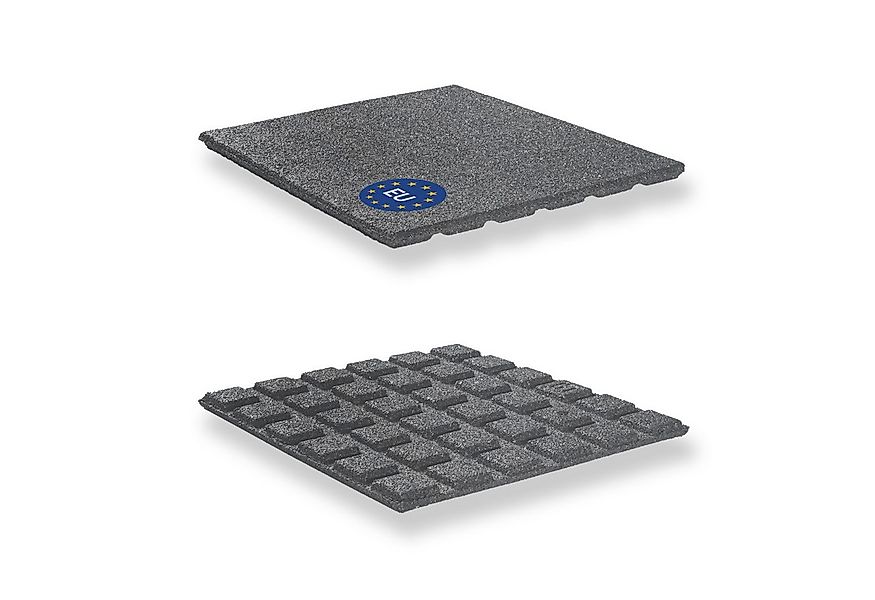 Gartenpirat Gummimatte Fallschutzmatte 50x50 cm Gummimatte für Spielturm Sc günstig online kaufen