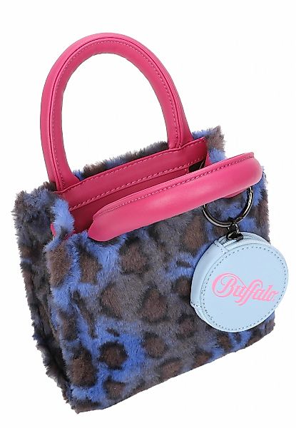 Buffalo Henkeltasche "Boxy33", mit flauschiger Oberfläche im Leo-Look günstig online kaufen