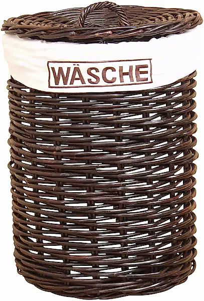 my home Wäschekorb, Rattangeflecht, Höhe 65 cm günstig online kaufen