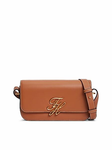 Tommy Hilfiger Umhängetasche "TH SCRIPT FLAP CROSSOVER" Schultertasche, Han günstig online kaufen