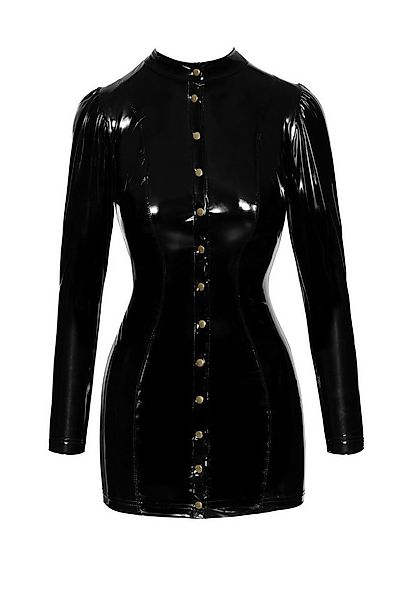 Noir Handmade Minikleid Lack Minikleid schwarz glänzenden Frauen Dessous ku günstig online kaufen