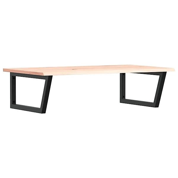 vidaXL Waschtischplatte mit Halterung Stahl und Massivholz Eiche 3302639 günstig online kaufen