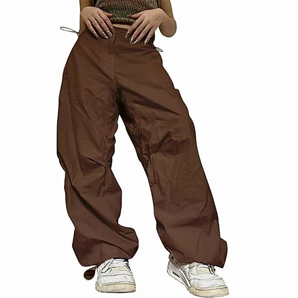 FIDDY Loungepants Elastic Jogger Pant Cargo Pants mit Taschen Fashion Casua günstig online kaufen