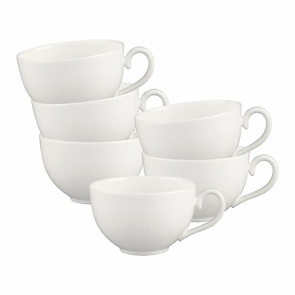 Villeroy & Boch Tasse "Cappuccinotassen White Pearl 310 ml weiß" günstig online kaufen