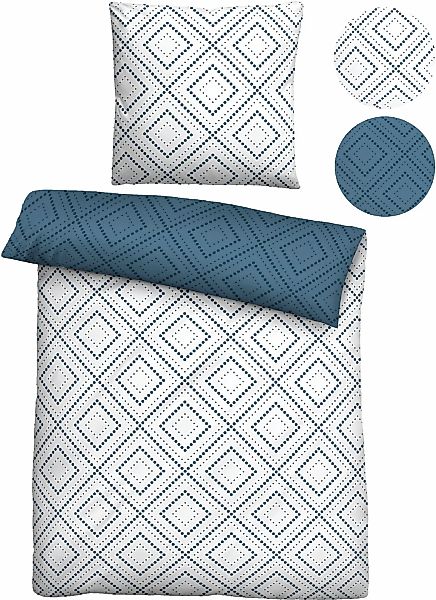 Castell - Markenbettwäsche Wendebettwäsche "Elena" 2 Stk. tlg. hautsympathi günstig online kaufen