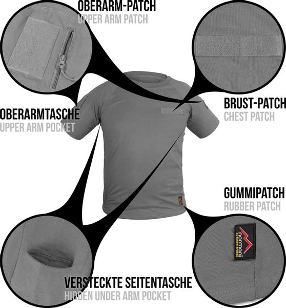 normani Kurzarmshirt Herren Taktisches Einsatz T-Shirt günstig online kaufen