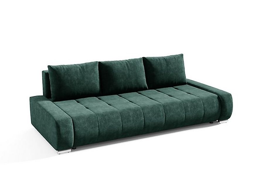 Fun Möbel 3-Sitzer Sofa mit Schlaffunktion VOGAR, inkl. Bettkasten günstig online kaufen